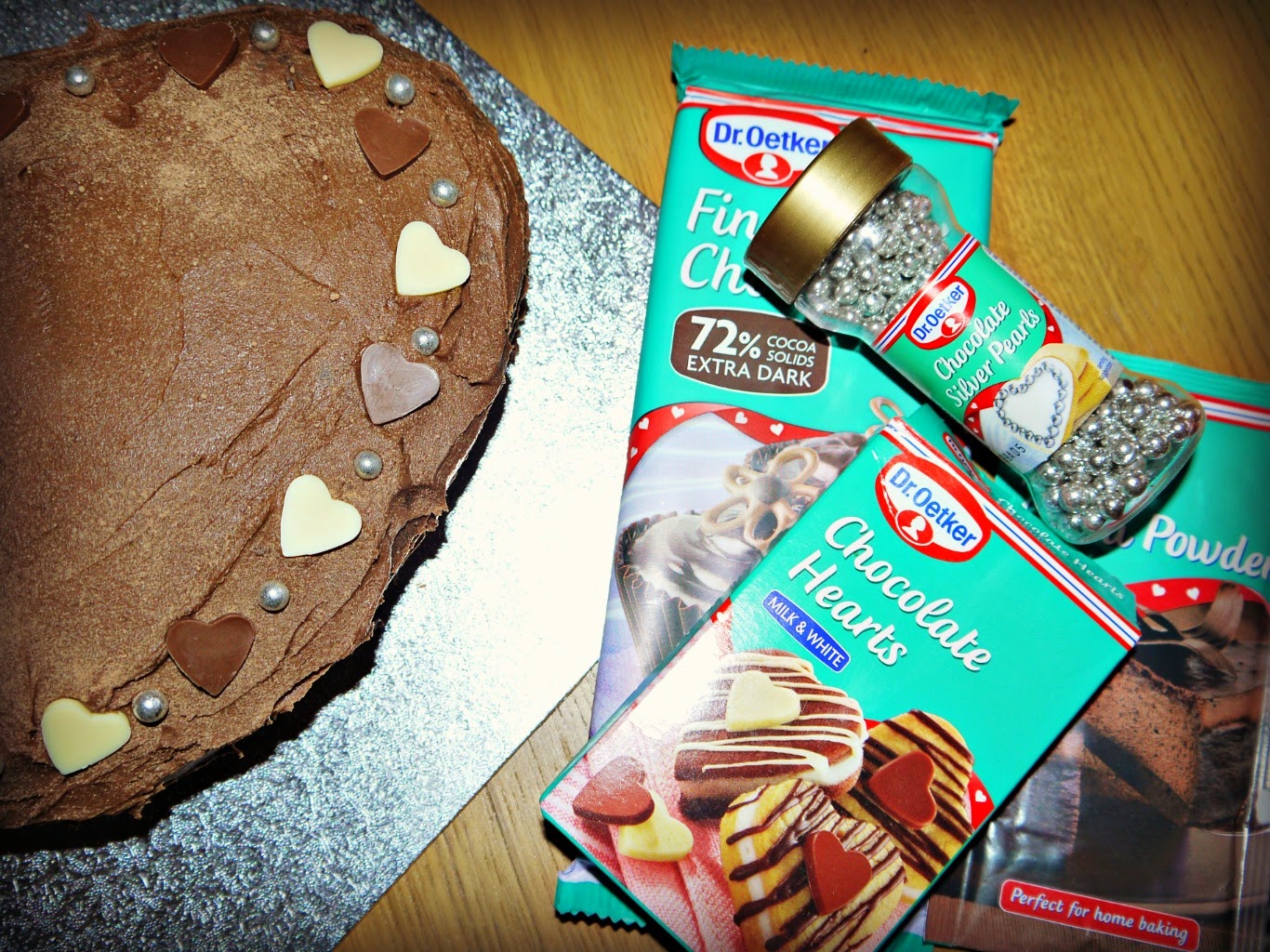 Dr Oetkers chocolate baking range Dr Oetkers, chocolate cake