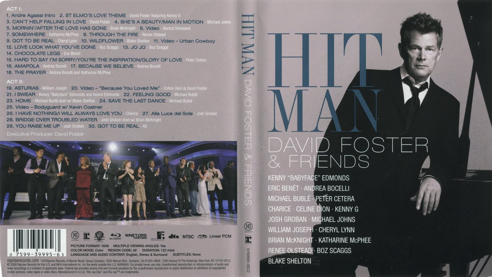 Hit Man: David Foster Friends - David Foster Songs