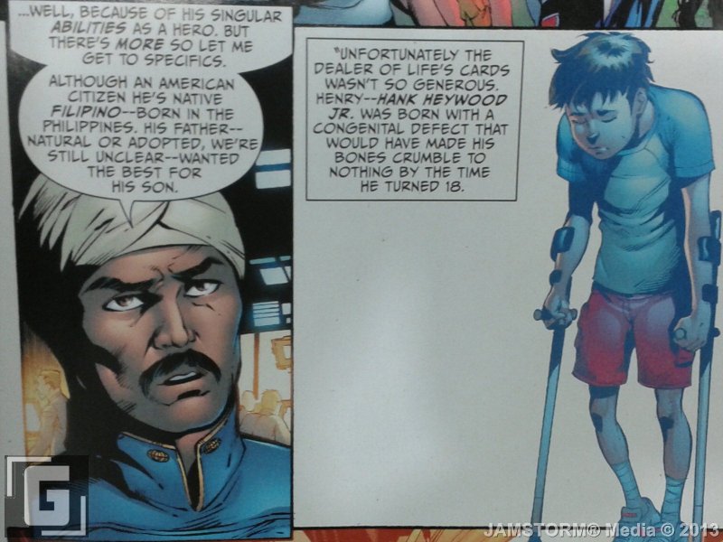 GeekMatic! Captain Steel appears in Earth 2 13 a Filipino!