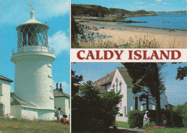 A Postcard a Day Caldey? Caldy? Cold Island