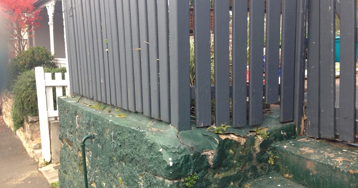 The Crooked Cottage How to remove paint from sandstone