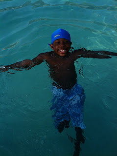 swim+cap Sun Safety For Kids with Nammu Hats - UV Swimwear For kids
