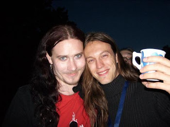 Toumas Holopainen ( Nightwish) y Mark Jansen (Epica)