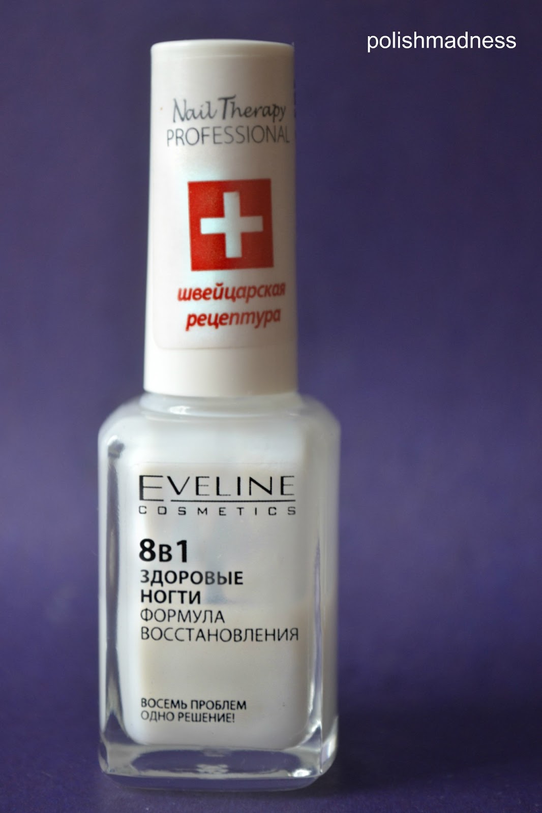 Polish madness: препарат для регенерации ногтей eveline cosmetics \
