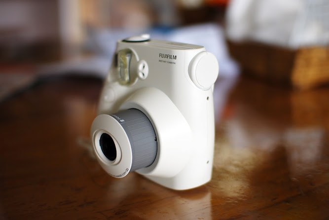Fujifilm Instax mini 7s White Polaroid Camera unboxing
