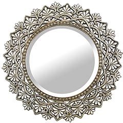 Round Shell Mirror