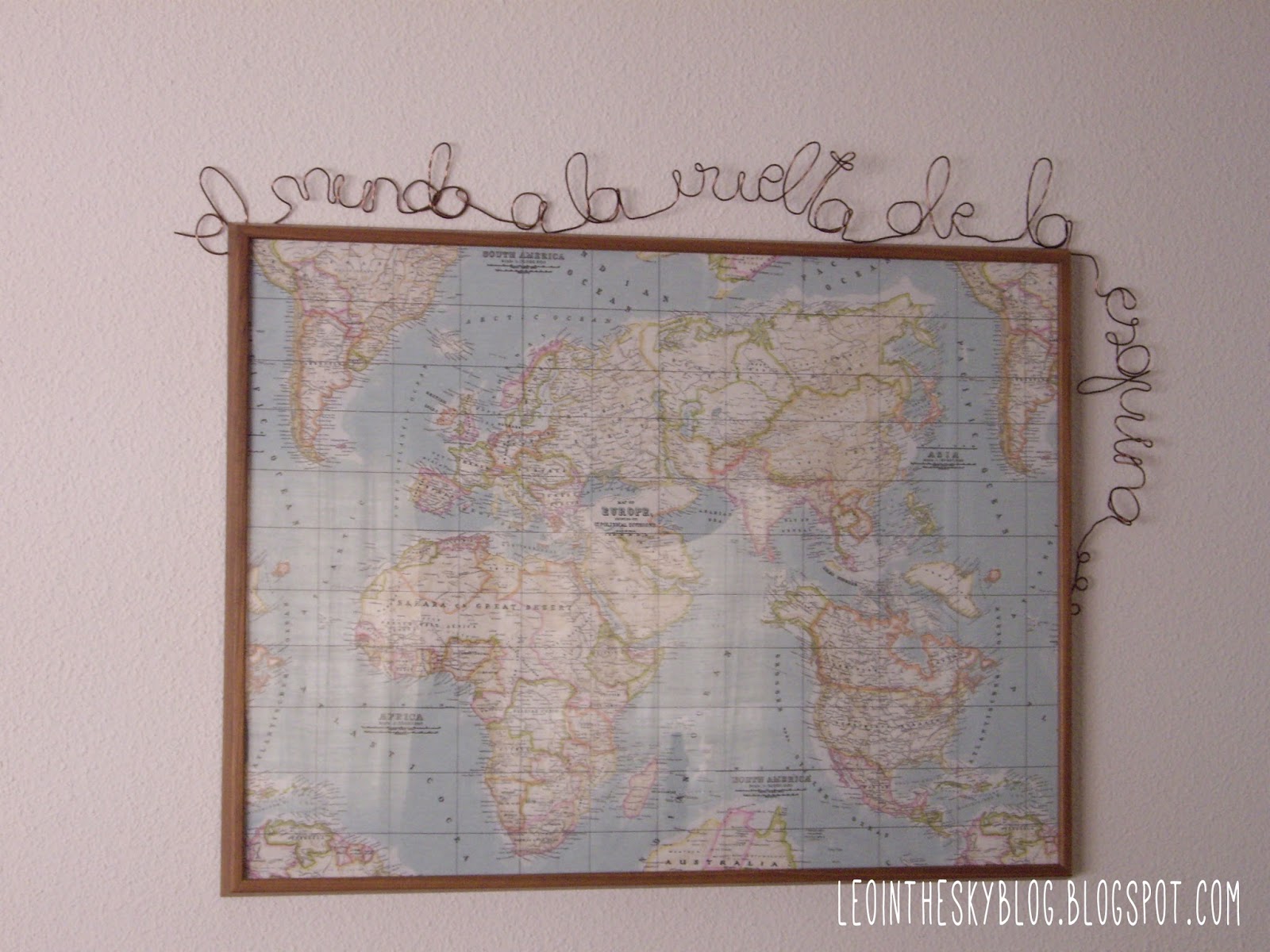 Leo in the Sky: Mi mapa Mundi