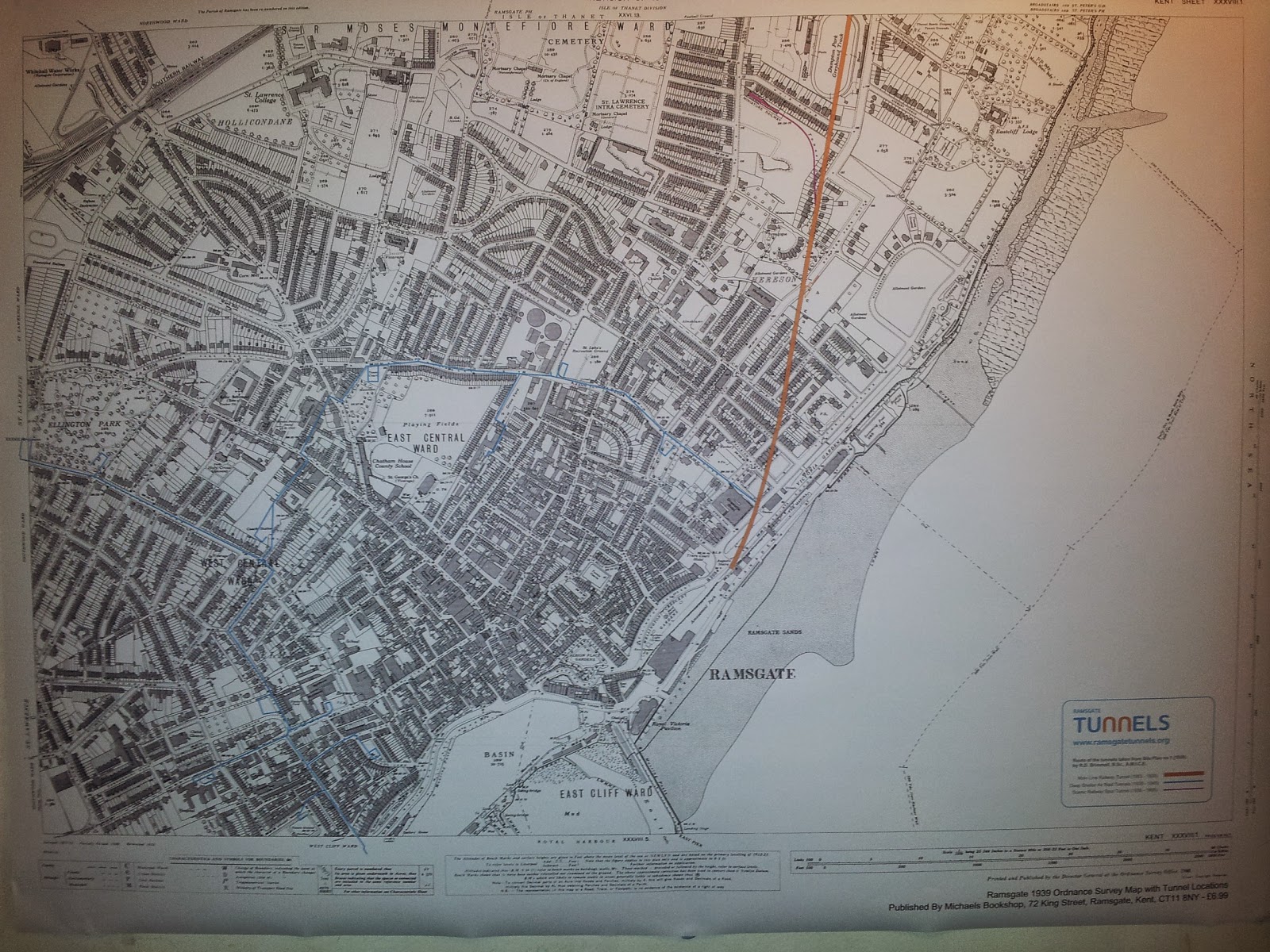 Michaels Ramsgate Kent Ramsgate Tunnels Maps and I fight with