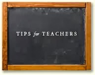 tips for teachers