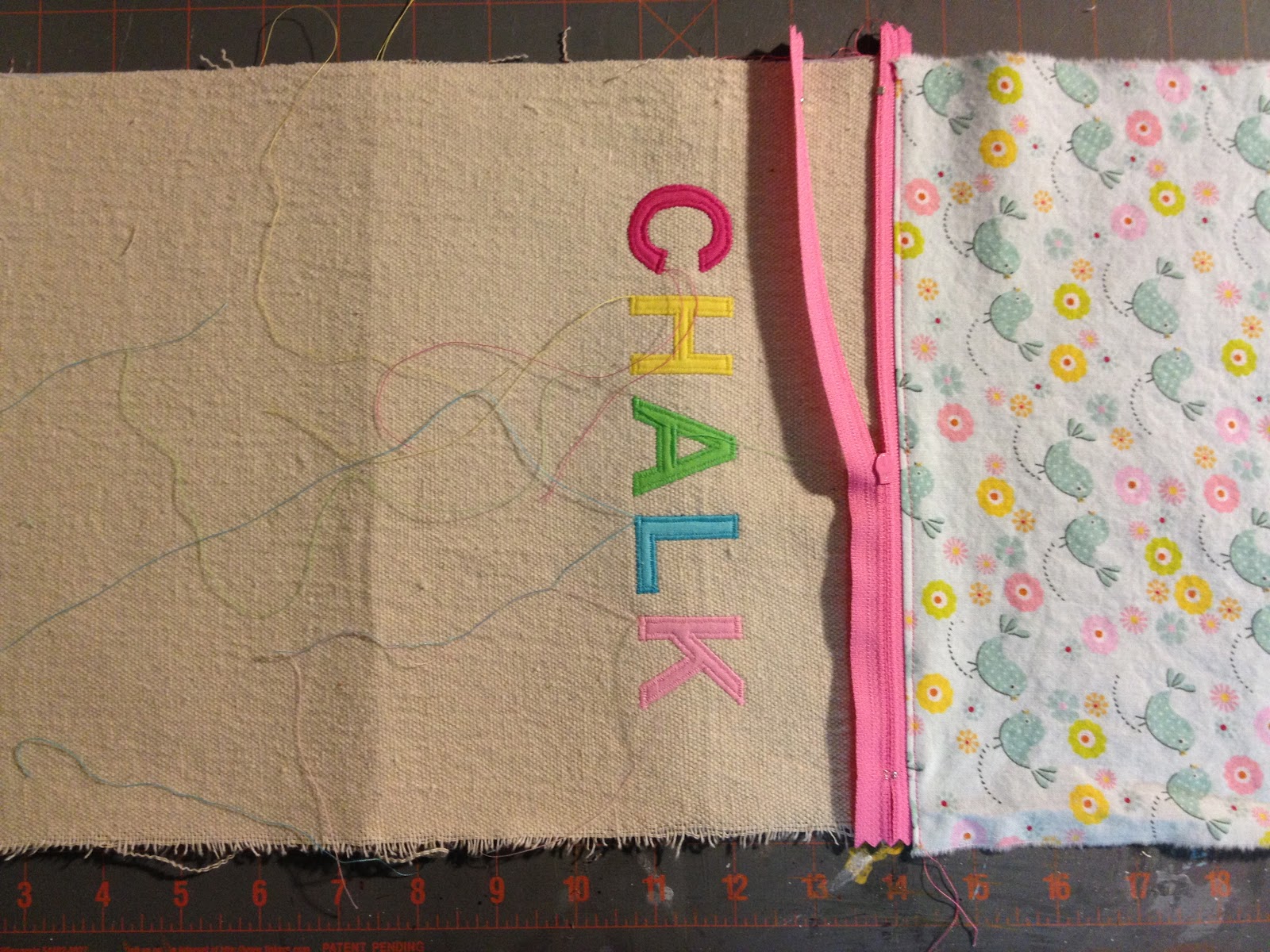 That's My Letter "C" is for Chalk Pouch