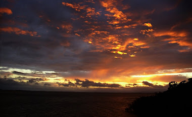 Amanhecer visto de minha janela