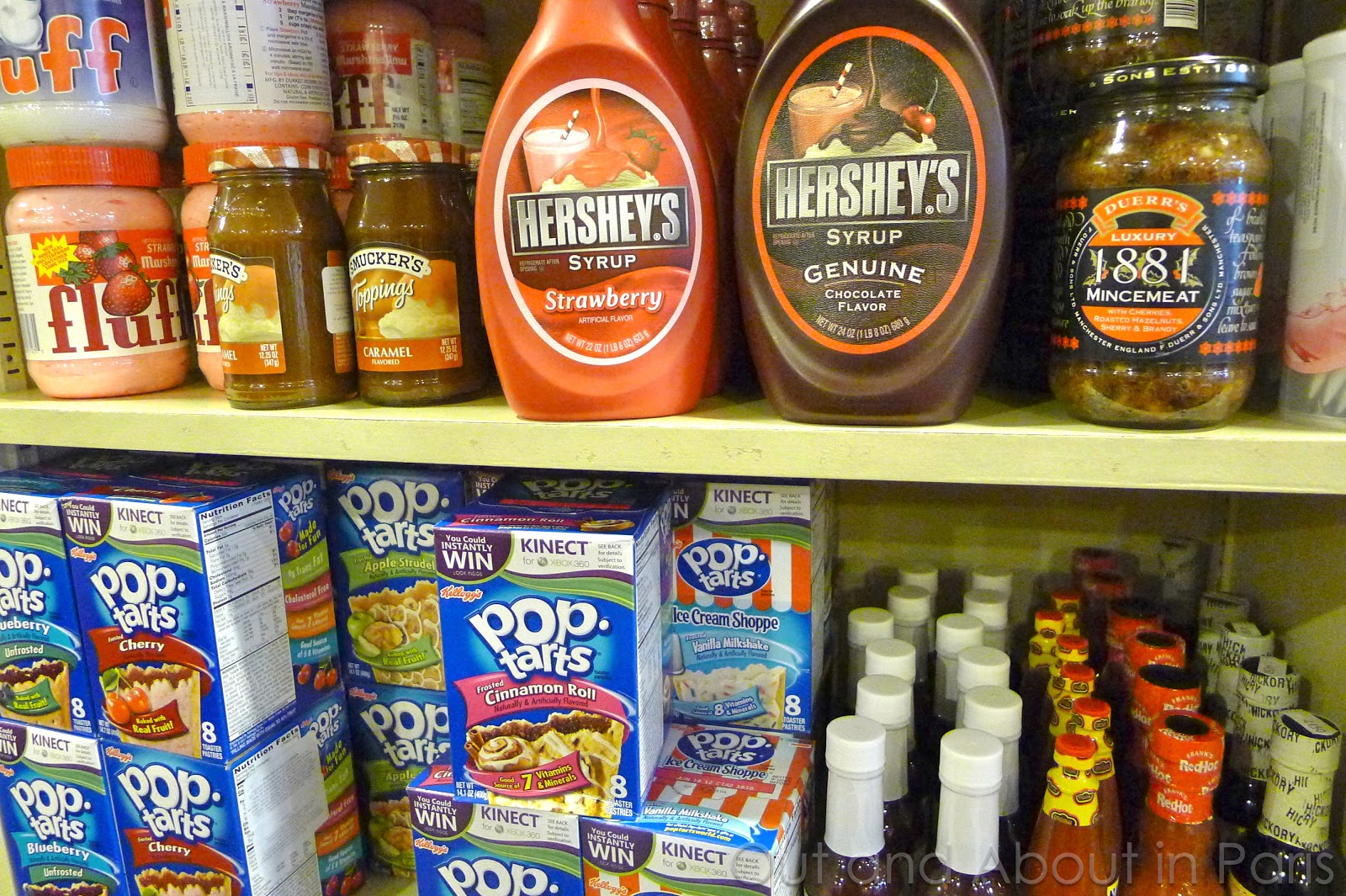 Thanksgiving The American grocery store in Paris, not the holiday!