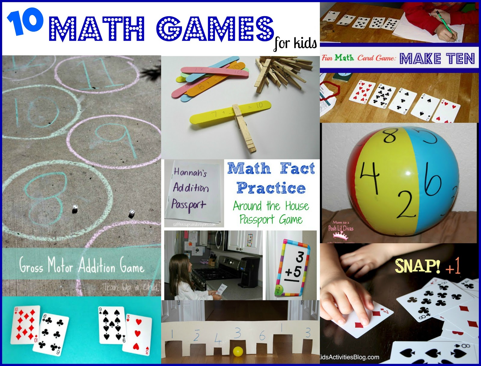 10 Fun and Hands-on Math Games for Kids.