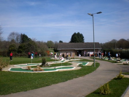 basingstoke golf centre minigolf mini course played courses crazy tour hole