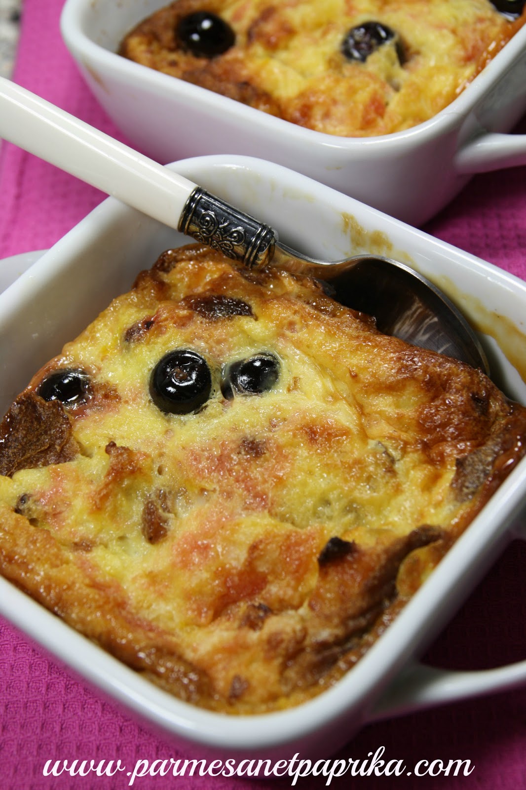 Parmesan et Paprika Pudding de à l'Amarena