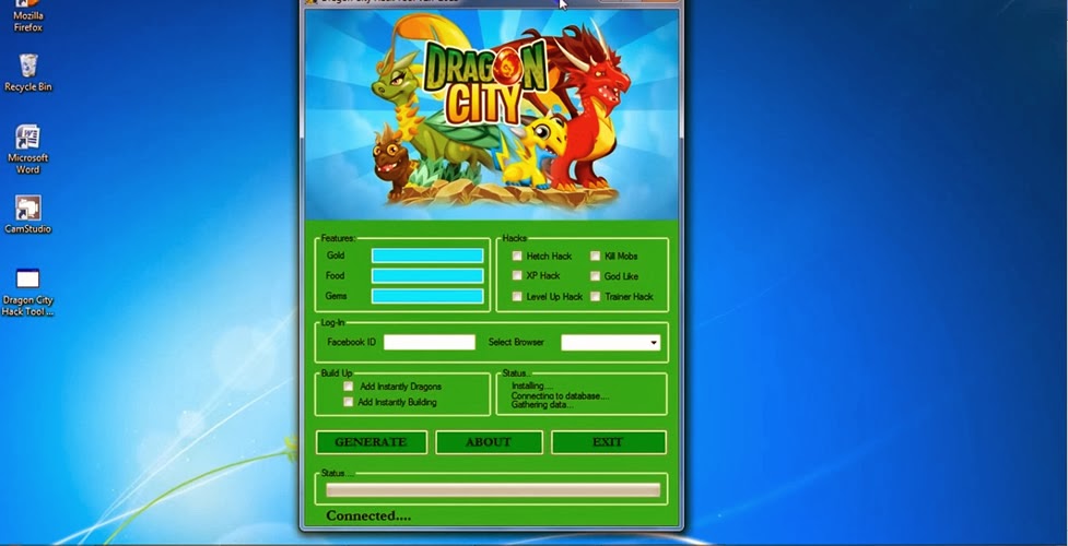 download dragon city generator tool