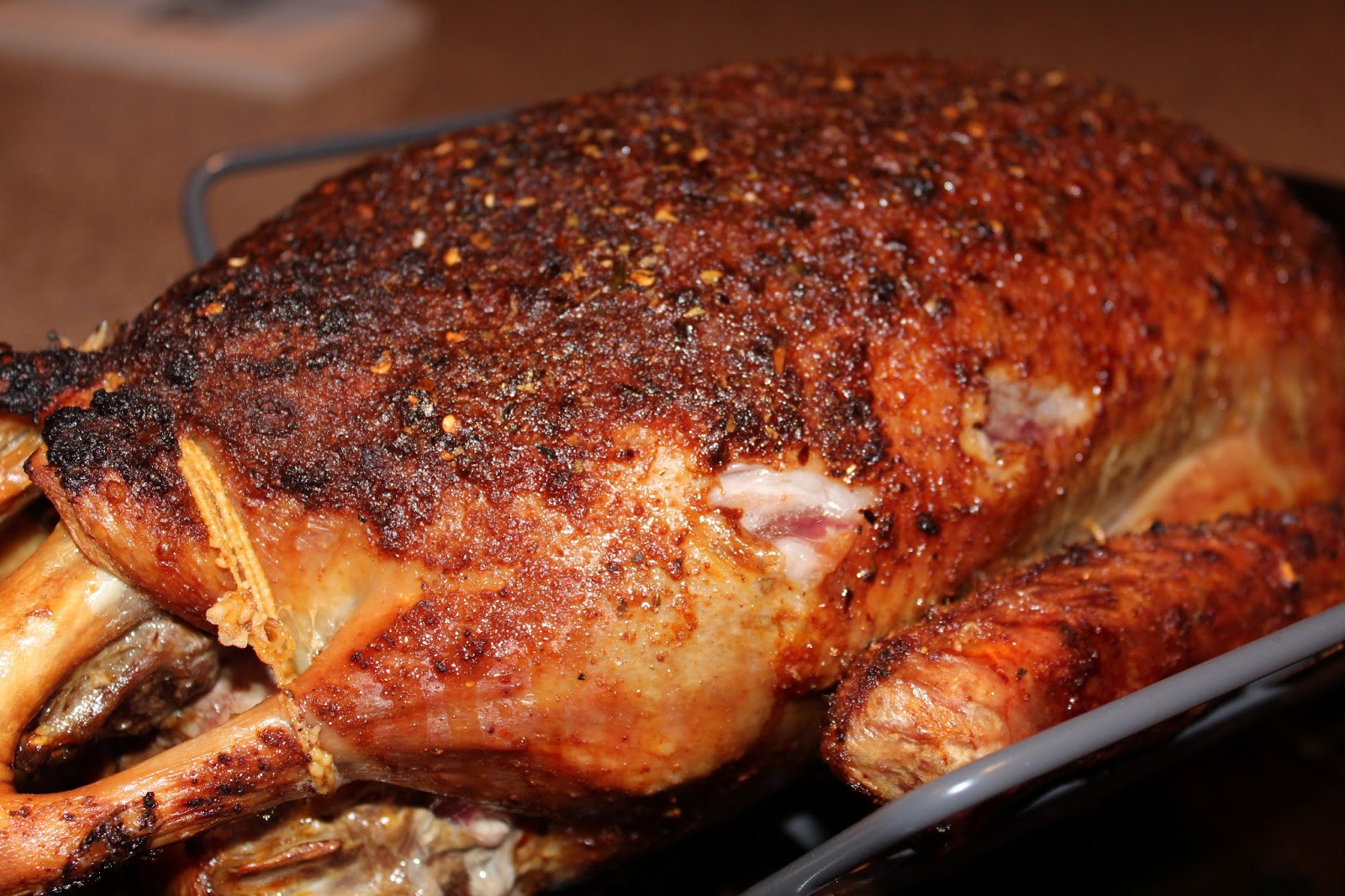 FLOWER POT KITCHEN SMOKEY SWEET SPICY CHIPOTLE ROASTED GOOSE WITH