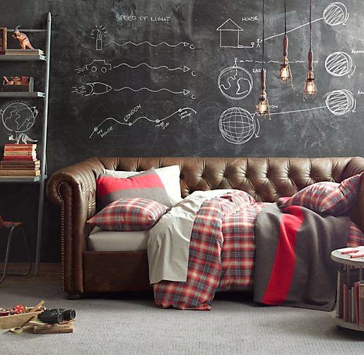 Teen room inspiration pinboard by Kickcan & Conkers and Petit & Small