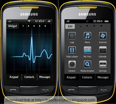 Samsung on Samsung Corby 2 Theme  Rave V2   Corby 2 Downloads