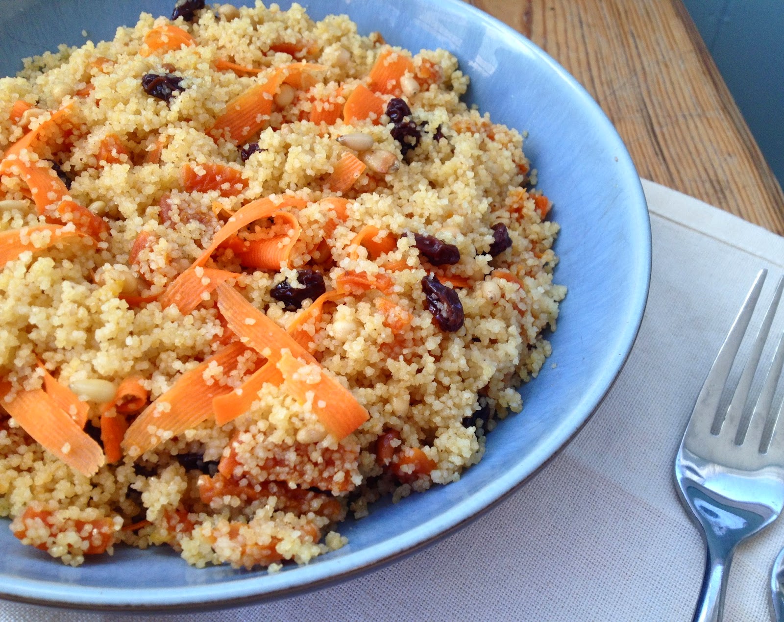 Orange and Dried Apricot Couscous