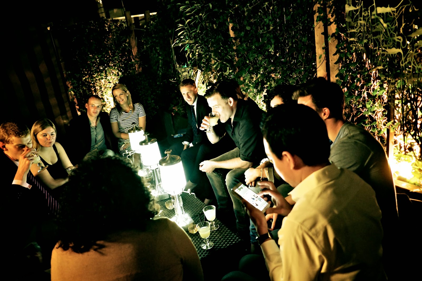 Pernod Ricard Abinsthe tasting at L'Atelier Joel Robuchon