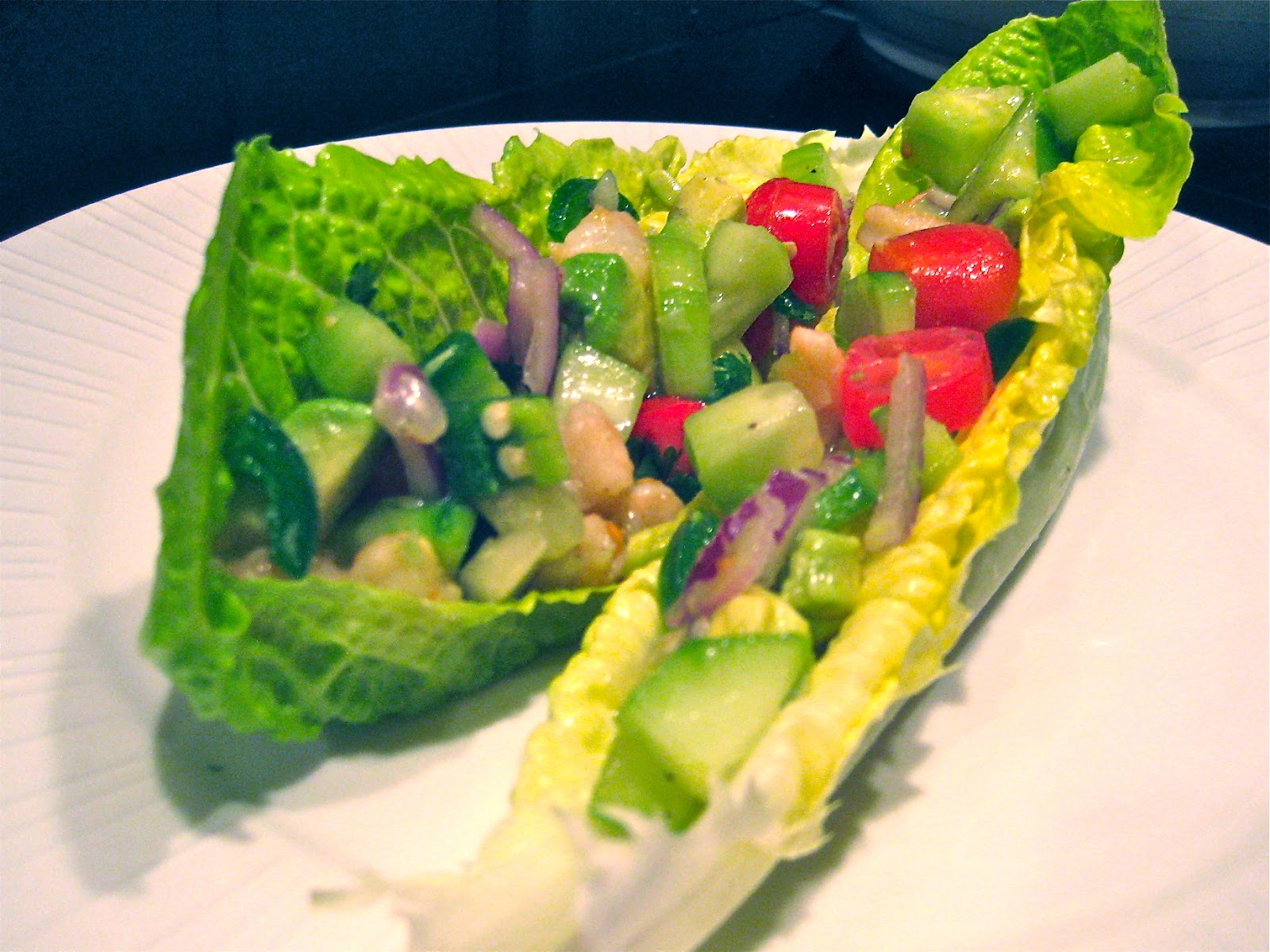 ramble on Avocado Shrimp Salad "Boats"