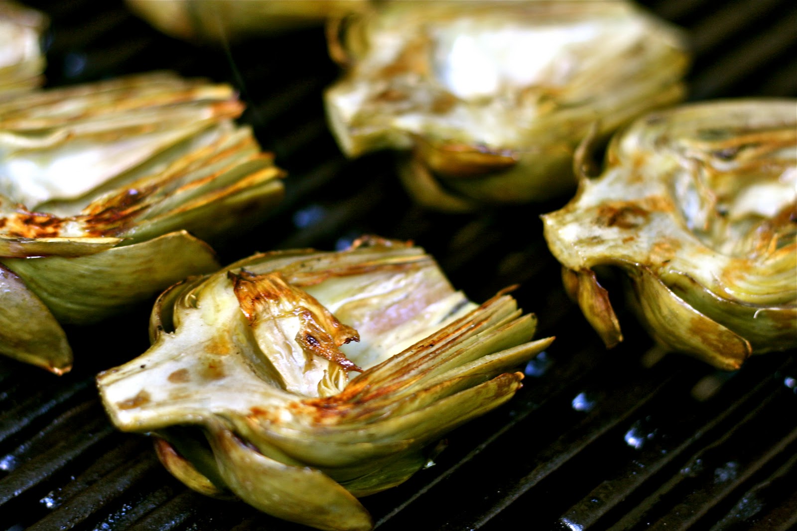 L is for Lemon Garlic Aioli with Grilled Artichokes, a Tailgate Special