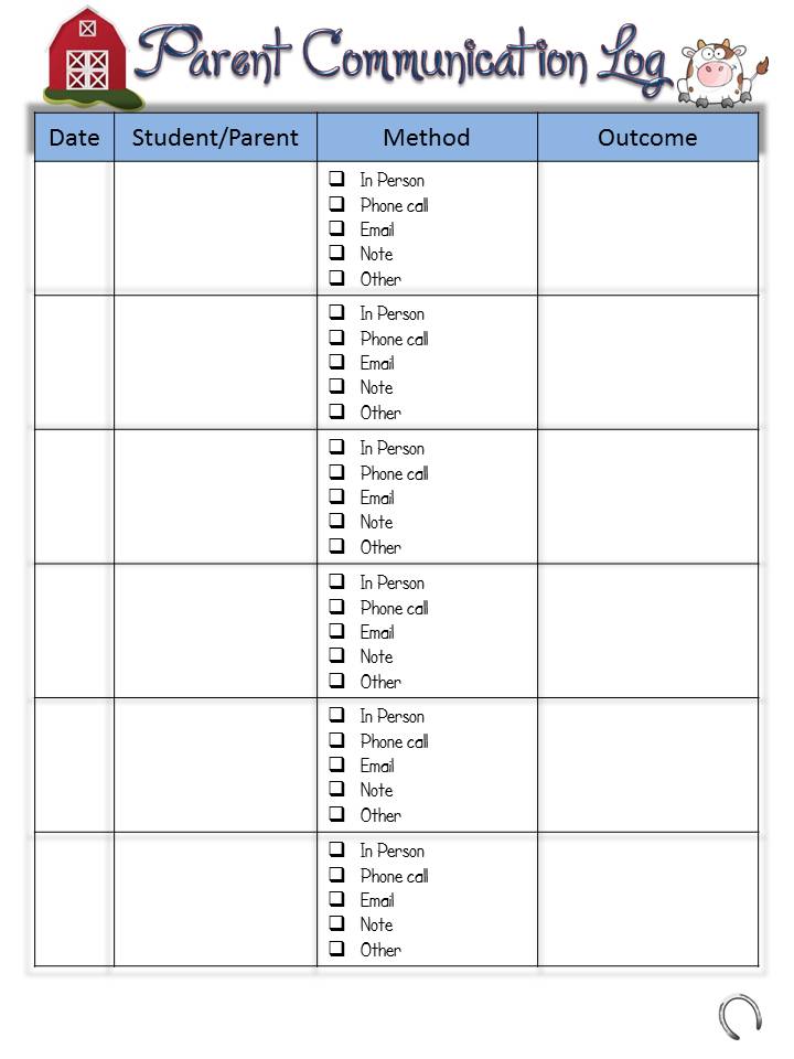 telephone call log template excel