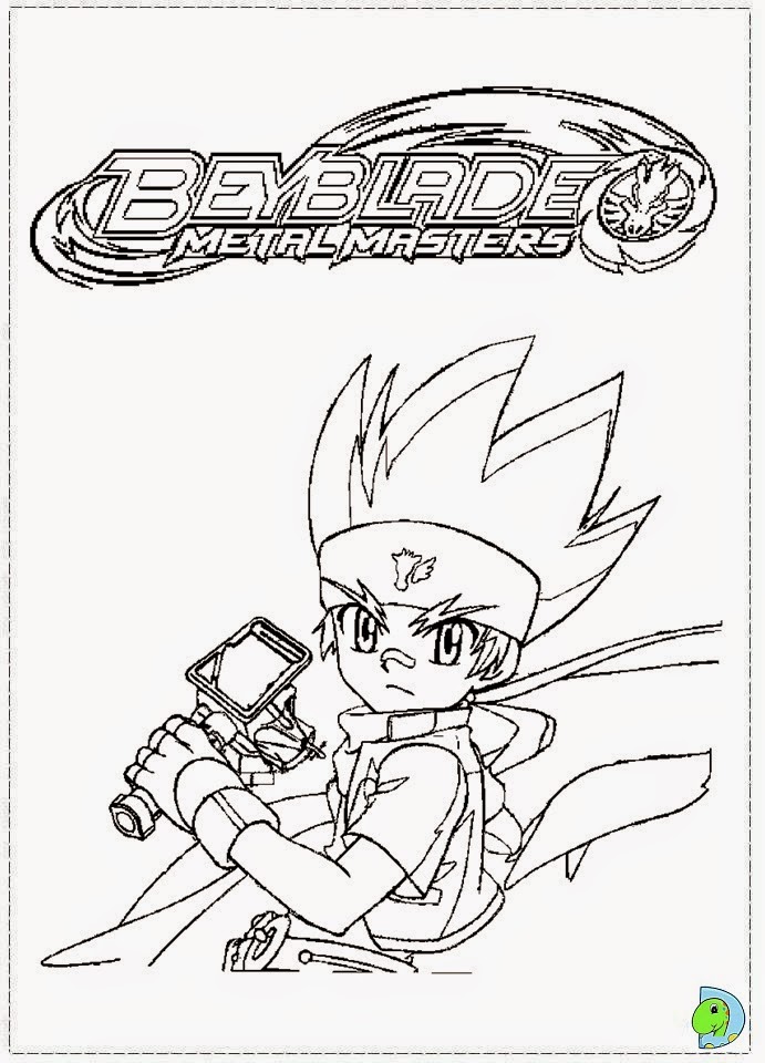 Dinokids - Desenhos para colorir: Desenhos de Beyblade para colorir