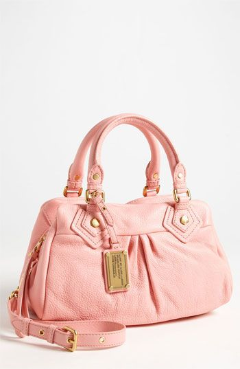 Beautiful Pink Leather Satchel - Fashion Accessories And Style