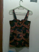 BLUSA CON TELA AFRICANA