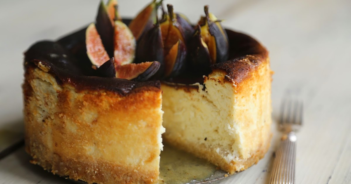 MsMarmiteLover Fig and orange goat's cheese cake recipe and menu for