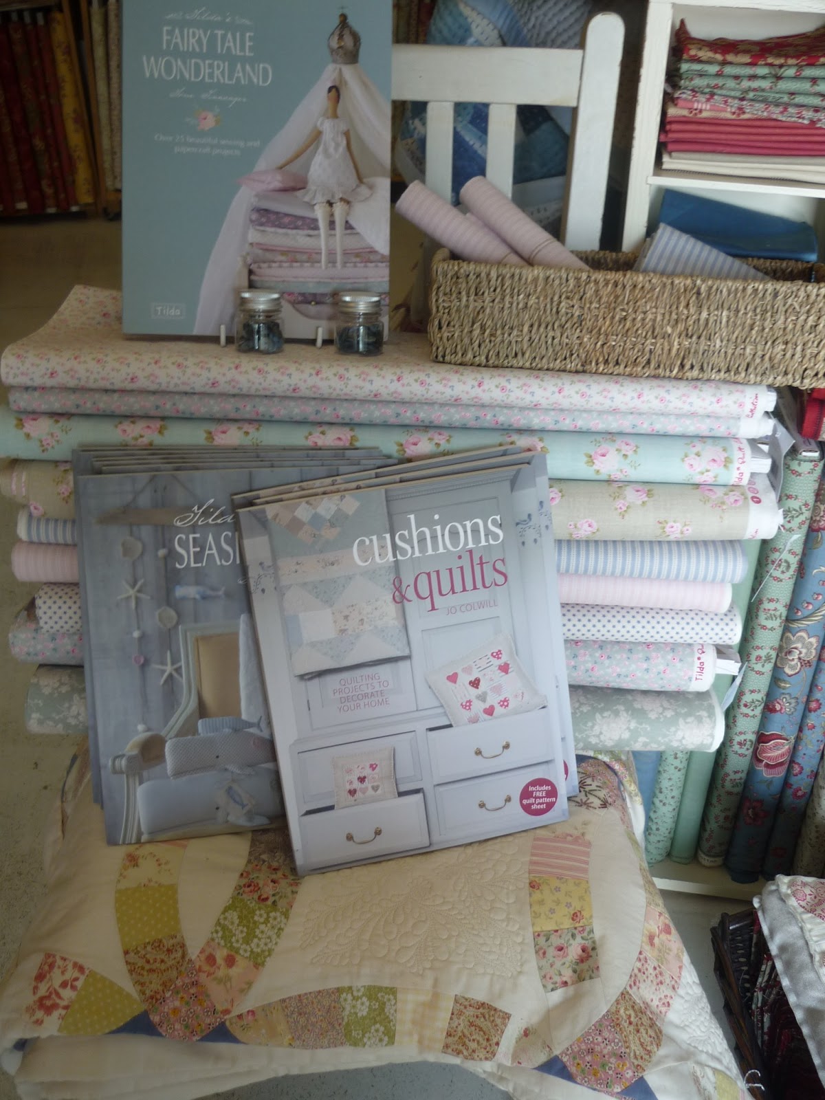 My Quilting Life Kaffe's Colourful Quilts in Cornwall