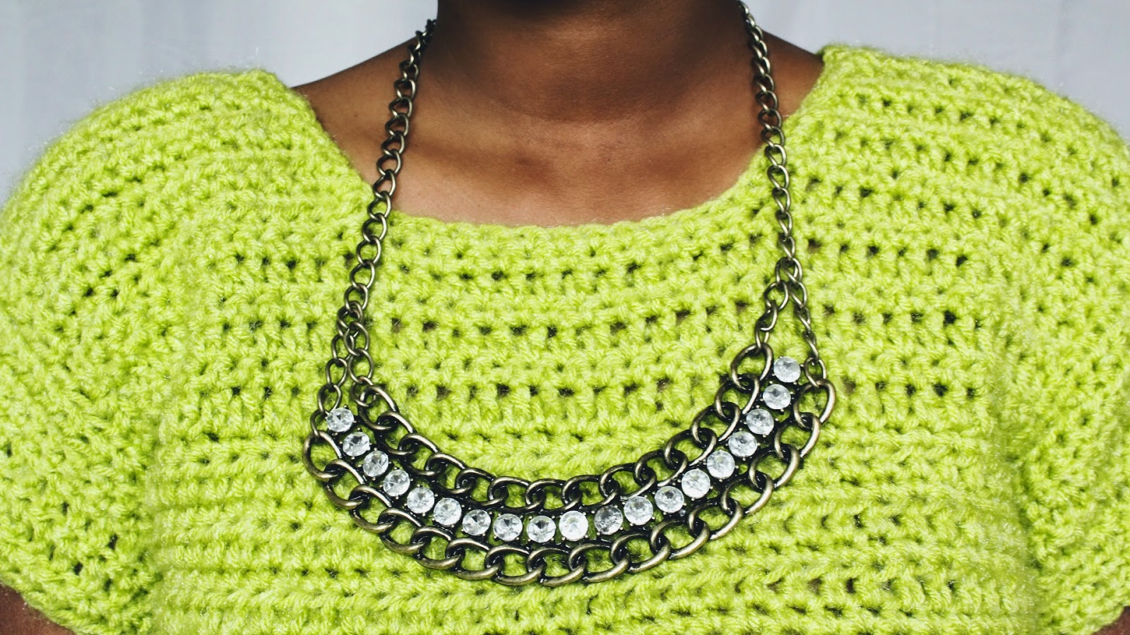 the dream crochet blog. HandMade The Heights Crochet Sweater Top.