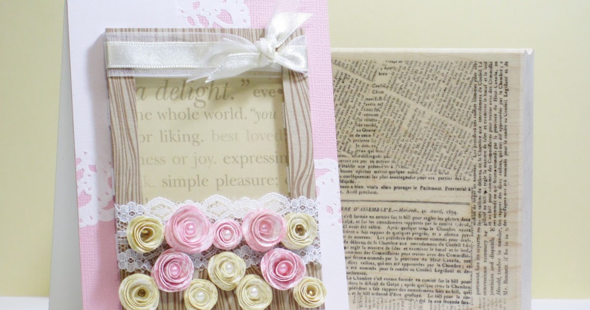 Cardmaking Photo frame card