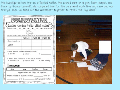 Sarah's First Grade Snippets: Force and Motion First Grade Style