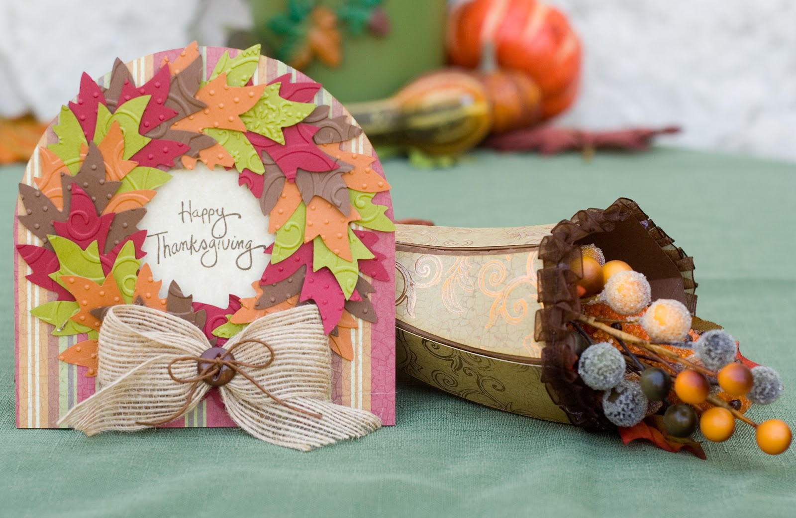 Corri Garza: Happy Thanksgiving Card - SVG Cuts