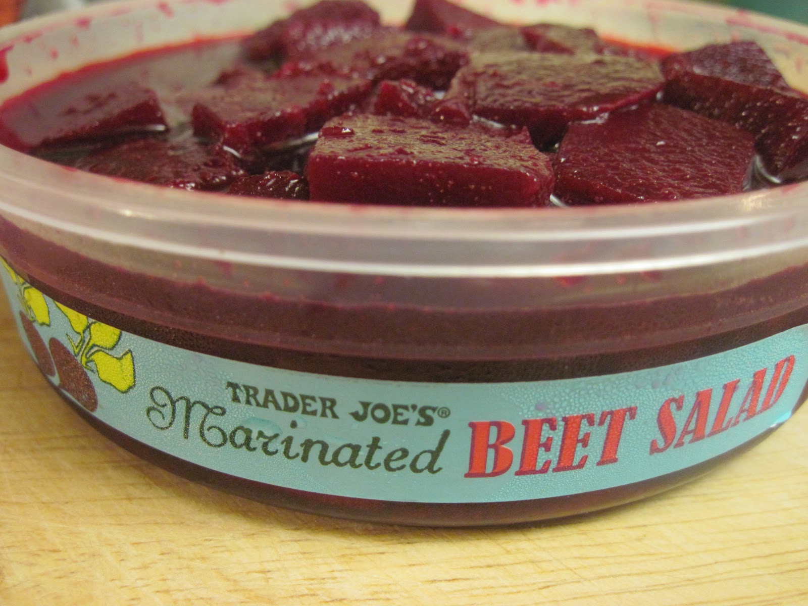 Nenna's Veggie Kitchen Trader Joe's Marinated Beet Salad