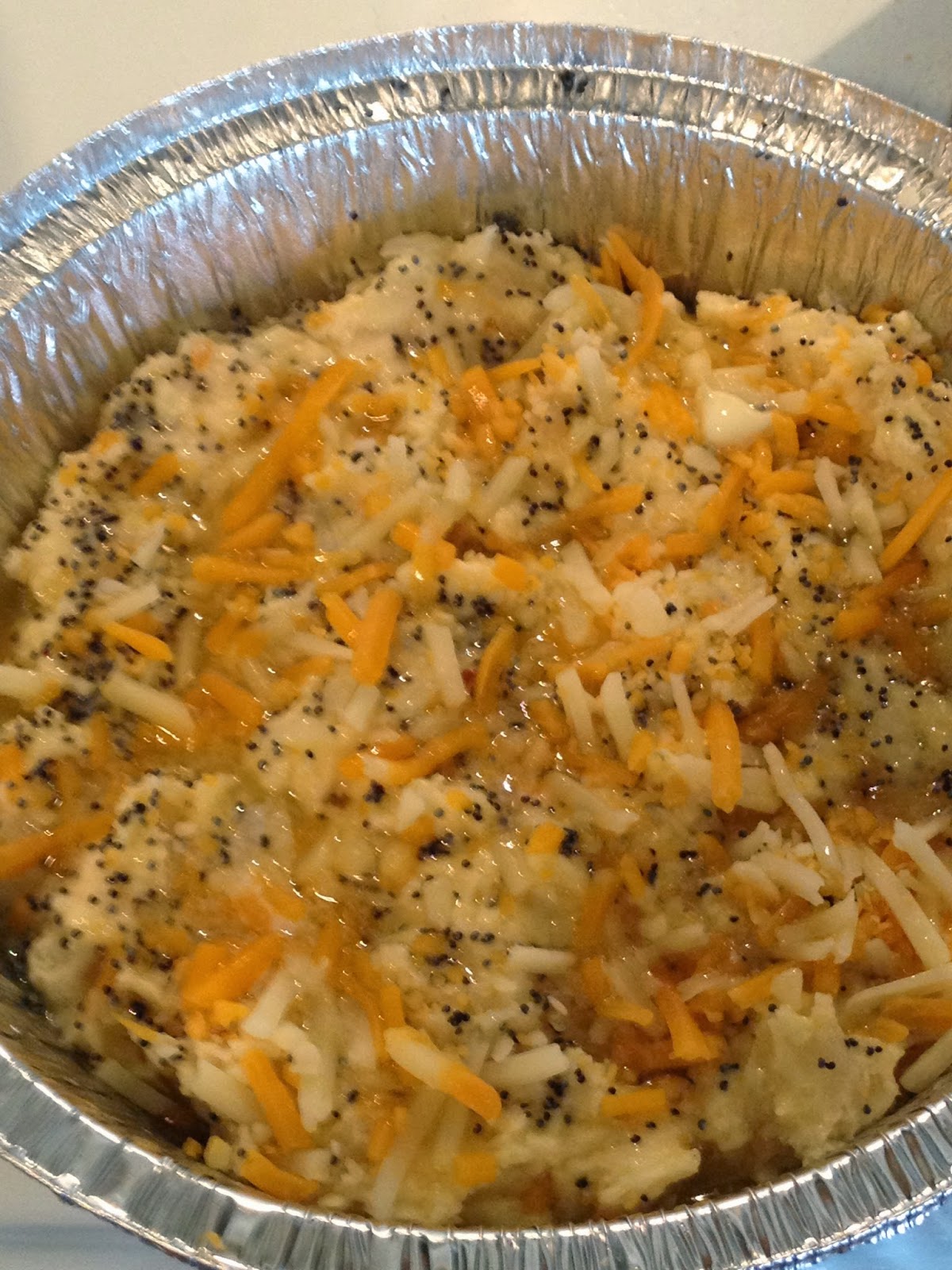 Dinner is Ready! Onion Poppy Seed Bread