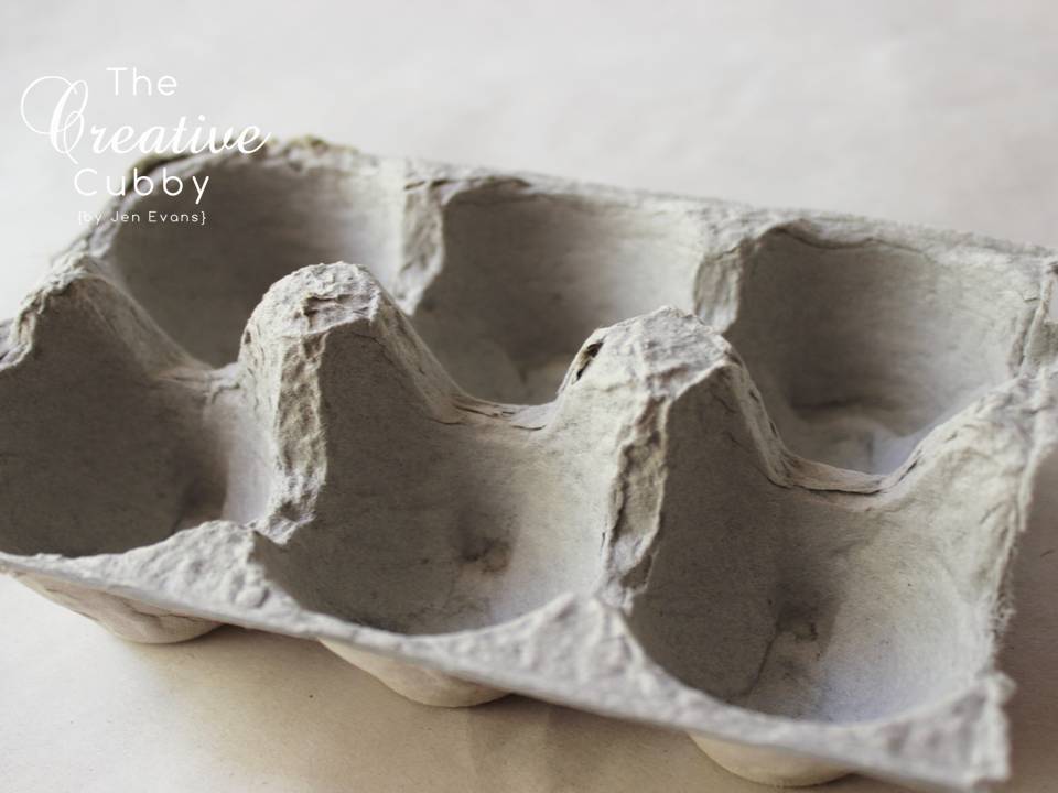 The Creative Cubby Egg Carton Bird Feeder