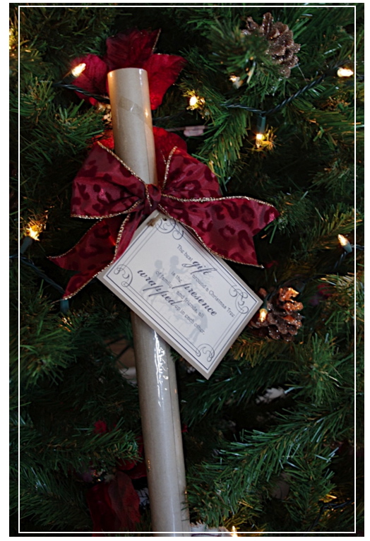 Creative "Try"als The Best Gift Around a Christmas Tree.... Quick Gift