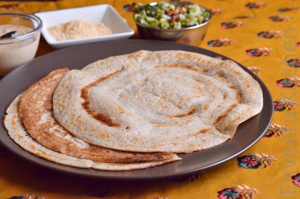Barley Dosa Breakfast Recipe I Camp in my Kitchen