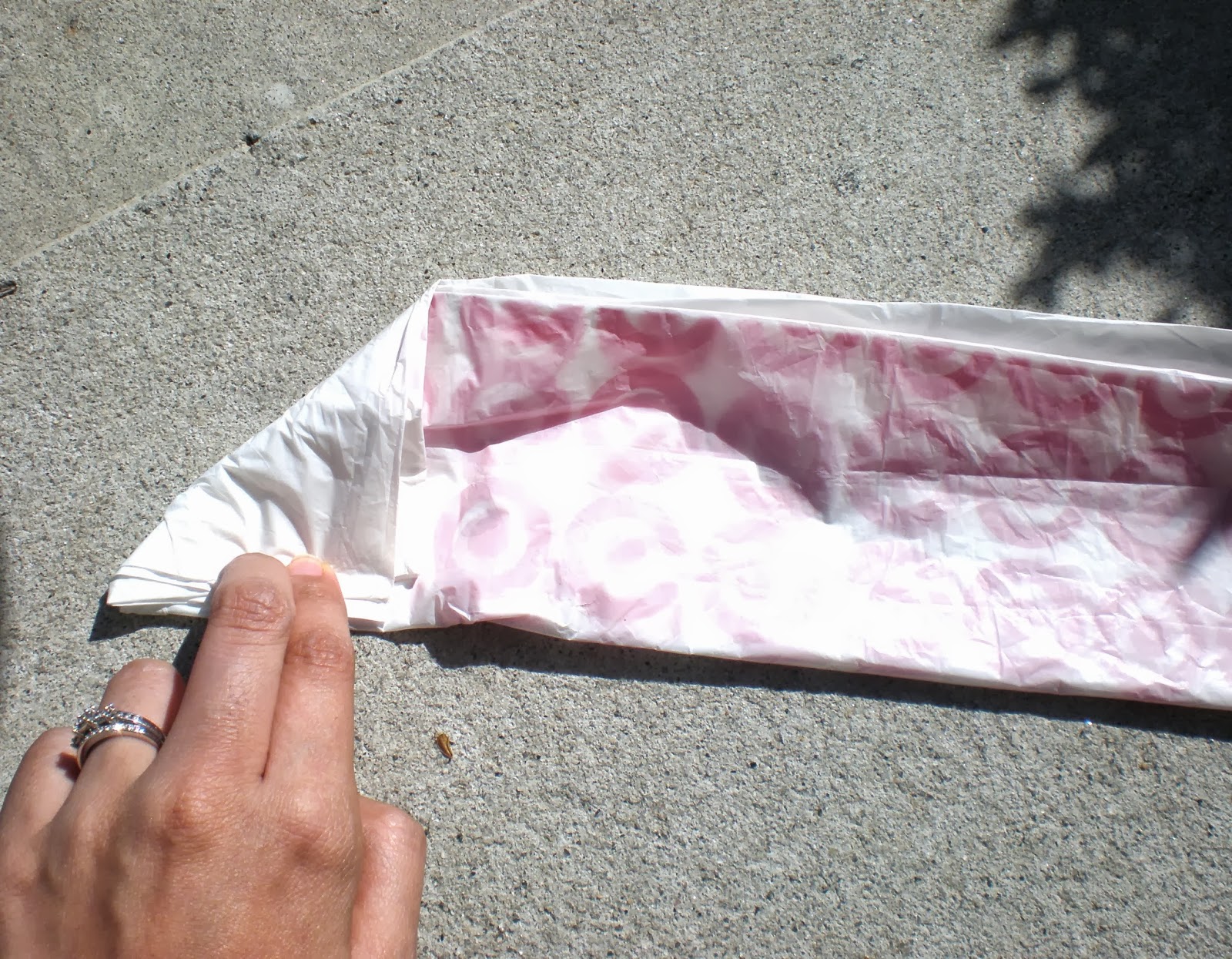 Simply in Control Folding Plastic Bags into Triangles for Maximum Space