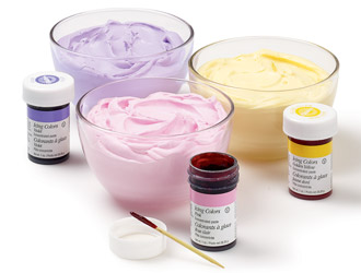 icing wilton chart cake colors mixing frosting decorating gel coloring colour cakes guide buttercream tips recipe recipes cherries bowl mix