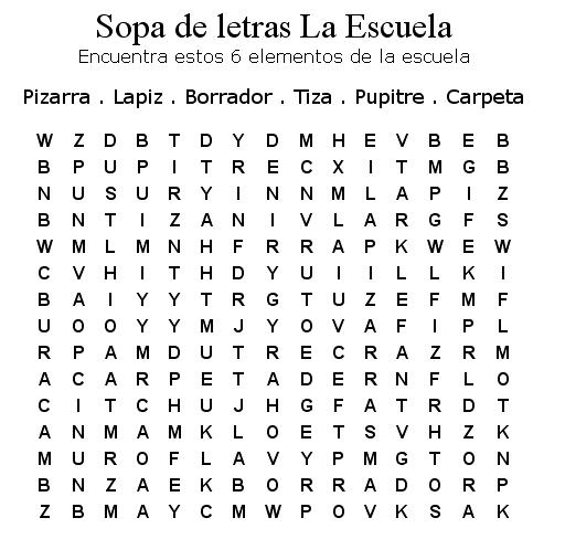 Featured image of post Crea Tu Propia Sopa De Letras Para Imprimir
