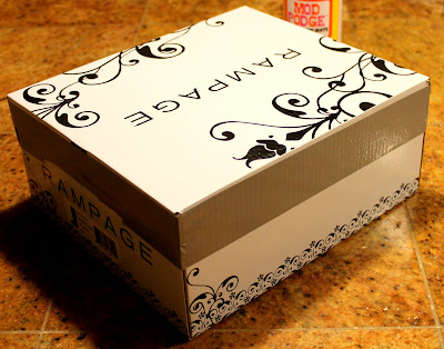 The Honeysuckle Bus Stop: DIY Valentine's Day Card Box