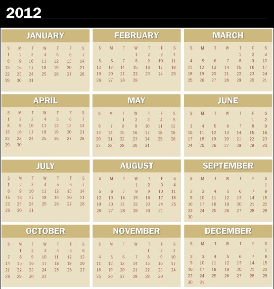 اقوي النتائج للعام الجديد 2012 عام المستقبل والتغيرات +2012+printable++free
