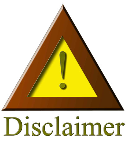 The Legally Blunt: Disclaimer