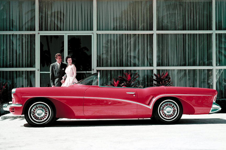 convertible the 1955 Buick Wildcat III was quite low in height for the