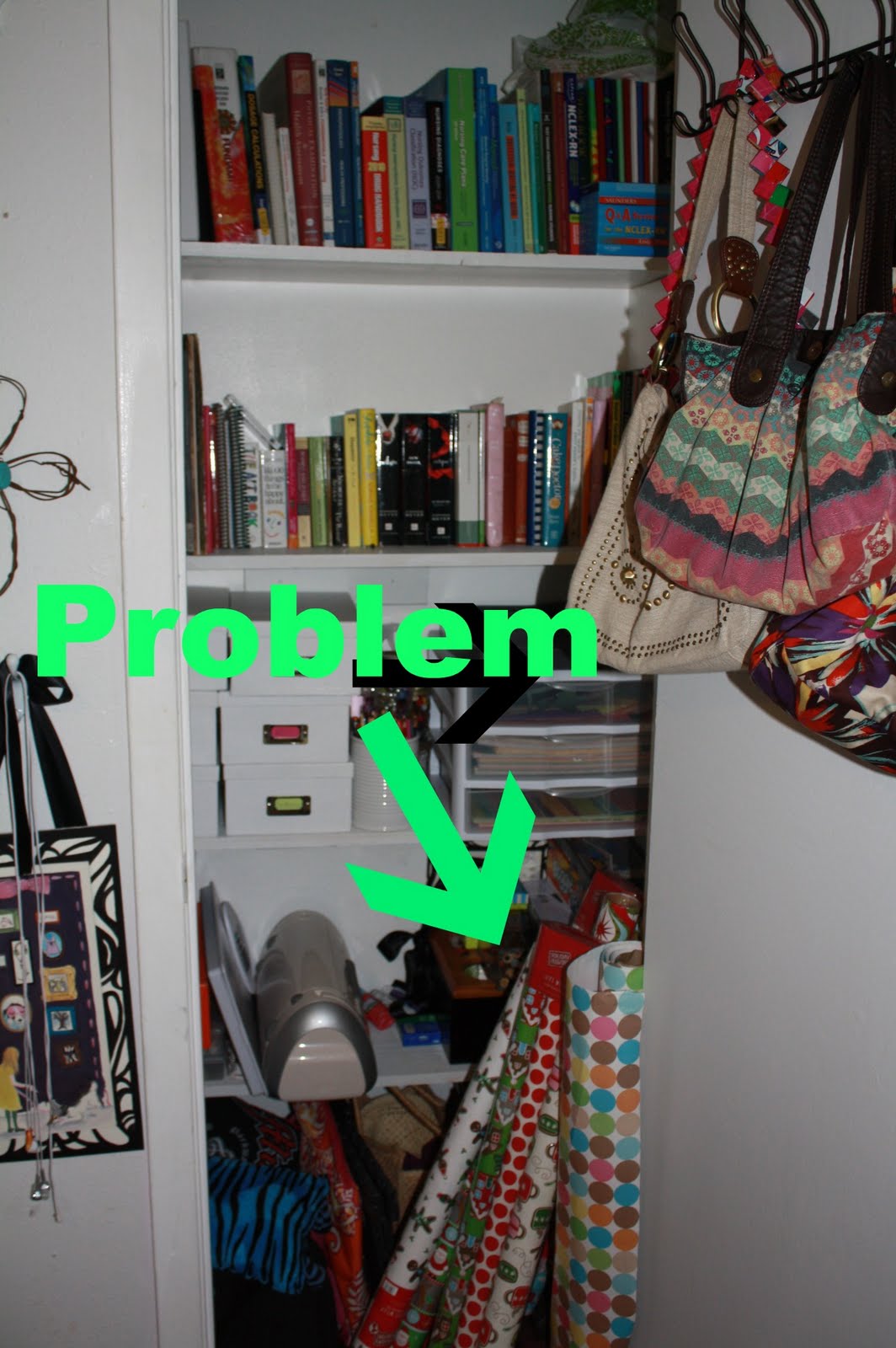 The Simple Life Wrapping Paper Storage